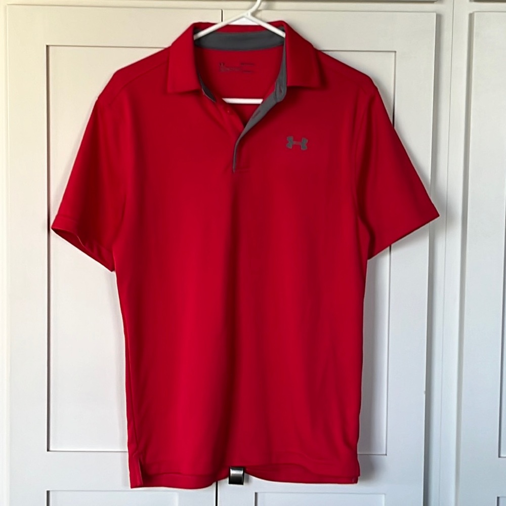 Men’s small Under Armour golf polo